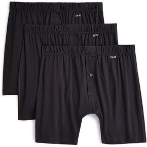 2(X)IST mens Pima Cotton Knit Boxer 3-pack