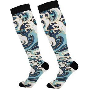 Unisex Long Casual Socks Athletic Crew Breathable Soft Socks for Women Men Running Cycling Hiking in Saudi Arabia