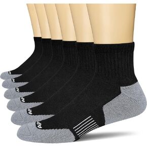APTYID Men's Athletic Cushioned Ankle Running Socks (6 Pack)