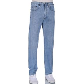 Eagle Blue Jeans - Men Basic Work Color Denim Jeans Straight Leg fit in Saudi Arabia