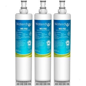 Waterdrop 4396508 Replacement for Whirlpool 4396510, EDR5RXD1, NLC240V, PNL240V, 4396508p, 4396547, 4392857, 9010, LC400V, WF-NLC240V, 46-9010, Everydrop Filter 5 مبرد مياه ثلاجات عبوة من 3 قطع in Kuwait