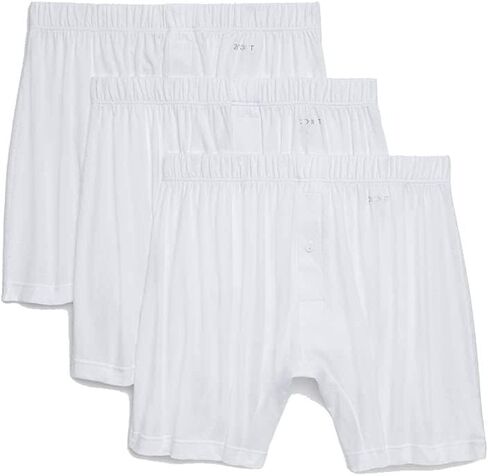 2(X)IST mens Pima Cotton Knit Boxer 3-pack in Kuwait