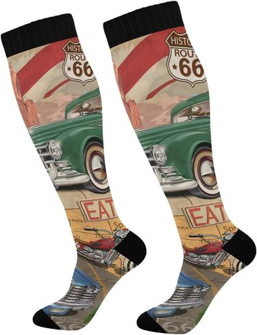 Unisex Long Casual Socks Athletic Crew Breathable Soft Socks for Women Men Running Cycling Hiking in Saudi Arabia