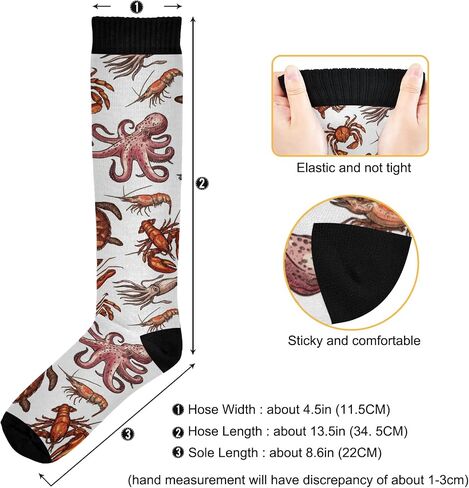 Unisex Long Casual Socks Athletic Crew Breathable Soft Socks for Women Men Running Cycling Hiking in Saudi Arabia