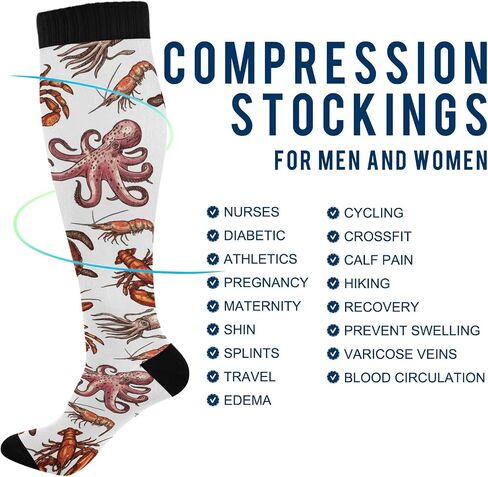 Unisex Long Casual Socks Athletic Crew Breathable Soft Socks for Women Men Running Cycling Hiking in Saudi Arabia
