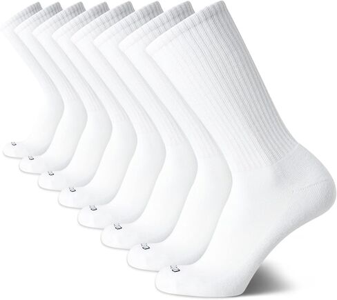 IZOD mens 8pk Athletic Crew Socks in Saudi Arabia