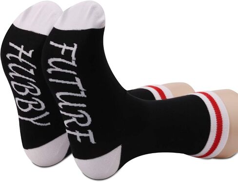 2PAIRS Future Wifey Socks Bride To Be Gift Bridal Shower Gift Woman Novelty Socks for Wife To Be in Saudi Arabia