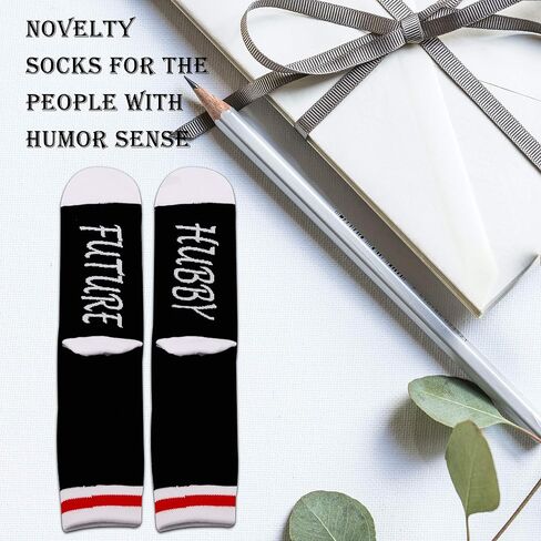 2PAIRS Future Wifey Socks Bride To Be Gift Bridal Shower Gift Woman Novelty Socks for Wife To Be in Saudi Arabia