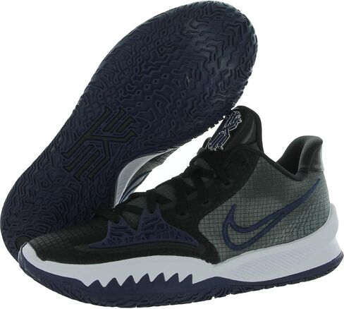 Nike Men's Kyrie Low 4 Lightweight Athletic Basketball Shoes Navy Size 8.5 in Saudi Arabia
