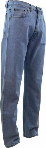 Eagle Blue Jeans - Men Basic Work Color Denim Jeans Straight Leg fit in Saudi Arabia
