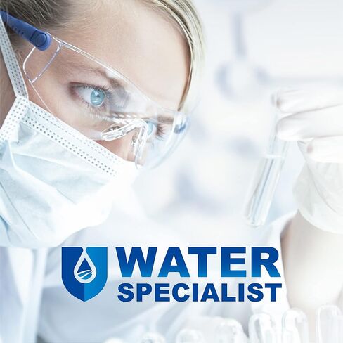 فلتر مياه UKF8001 من Waterspecialist، بديل لفلتر EveryDrop 4، Whirlpool EDR4RXD1، 4396395، Wrx735sdbm00، Mfi2570fez Msd2651heb، Krfc300ess01، 469006، حزمة من 3 in Kuwait