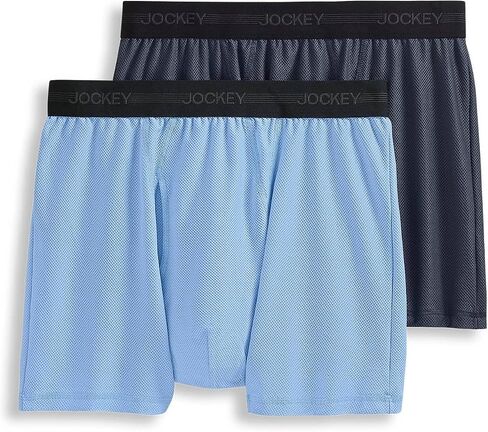 Jockey Men's Underwear Ultimate Freedom Boxer Brief - 2 Pack in Saudi Arabia
