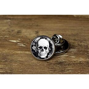 Death Devil Skull Lapel pin, Skull Head Lapel pin, Skull tie tack, Skull Accessories in Kuwait