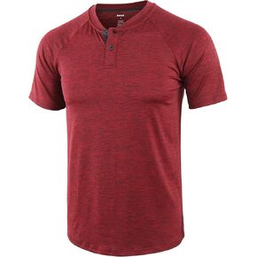 KNQR Men's Lightweight Vintage Quick Dry Athletic Active Outdoor Hiking T-Shirt