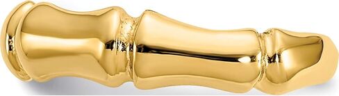 14K Yellow Gold Bamboo Toe Ring - Jewelry By Sweet Pea in Saudi Arabia