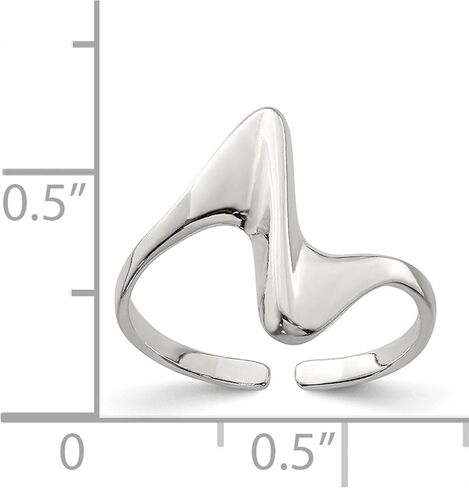 Sterling Silver Adjustable Polished Ring - Jewelry By Sweet Pea in Saudi Arabia