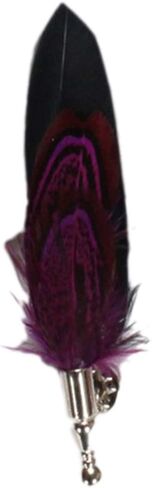 LeJulyeekay Men Vintage Feather Brooch Stick Lapel Pin for Suit Wedding Accessory in Kuwait