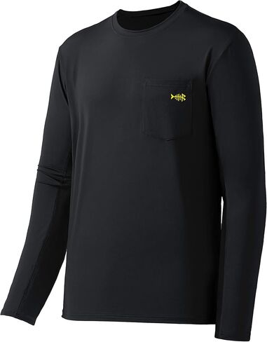 BASSDASH Men’s UPF 50+ Performance Long Sleeve T-Shirt UV Sun Protection Fishing Hiking Sports Shirts in Kuwait