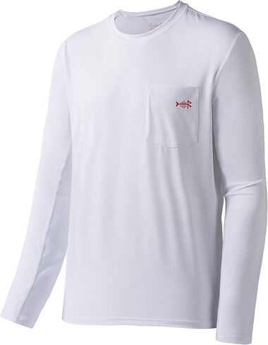 BASSDASH Men’s UPF 50+ Performance Long Sleeve T-Shirt UV Sun Protection Fishing Hiking Sports Shirts in Kuwait