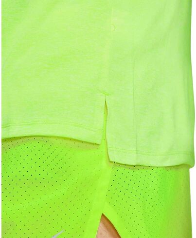 تيشيرت الجري Dri-FIT Rise 365 بأكمام قصيرة من Nike للرجال (فولت/فضي عاكس) مقاس كبير in Kuwait