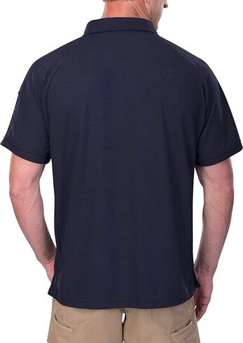 Vertx Men's Coldblack Short Sleeve Polo Shirt, Long Body in Kuwait
