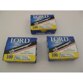 300 LORD Razor Blades Super Stainless Single edge for Barbers in Saudi Arabia