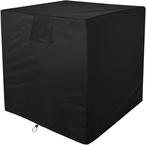Dolity Central Air Conditioner Cover, Durable Waterproof Breathable, Central AC Unit Covers for Outdoor Protection - 30x30x32inch in Saudi Arabia