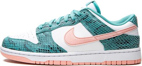 Nike Mens Dunk Low DR8577 300 Snakeskin Washed Teal Bleached Coral - Size 11.5 in Saudi Arabia