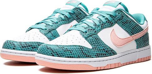 Nike Mens Dunk Low DR8577 300 Snakeskin Washed Teal Bleached Coral - Size 11.5 in Saudi Arabia