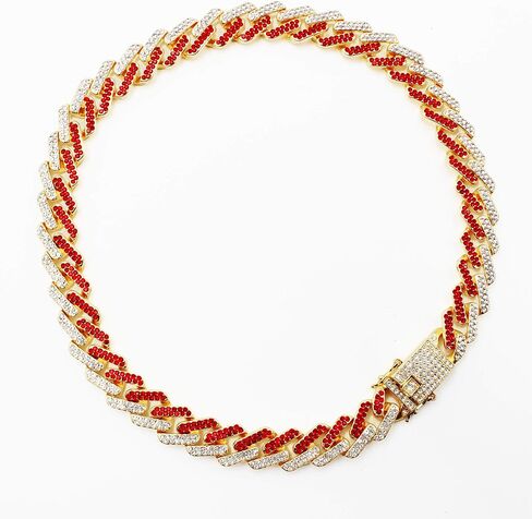 Ice on Blast! Bling'ed Out Hip Hop Rolly Looks w/Ice on Watch & Jewelry -Your Choice of Matching Zig Zag Bling'ed Out Necklace Set or Necklace & Bracelet Set - ZZ Sets in Kuwait