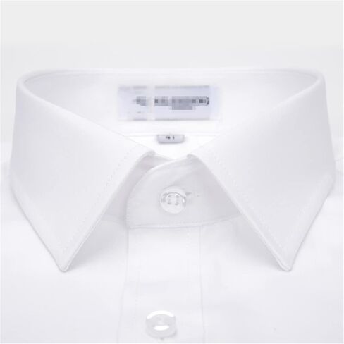 Kiioouu Men's Long Sleeve Non Iron Dress Shirt Single Patch Pocket Plain Regular Fit Formal Business Social Shirts in Saudi Arabia