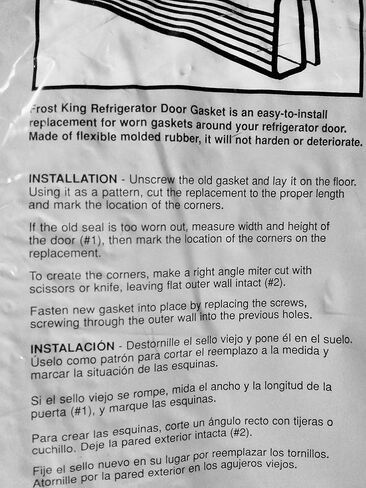 Vintage Refrigerator Door Replacement Seal Price Per Foot (17 Foot) in Saudi Arabia