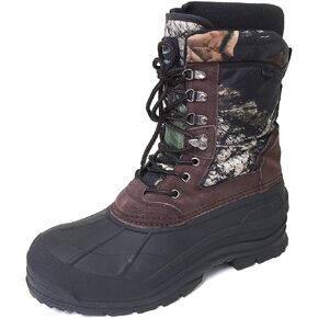 G4U-T A10SB Men's Winter Boots Cold Weather 10" Waterproof Leather & Nylon Thermolite Insulated Snow Hunting Hiking Shoes in Saudi Arabia