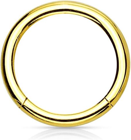 14G-16G Surgical Steel Seamless Segment Body Piercing Hoop (Sold Individually) in Saudi Arabia