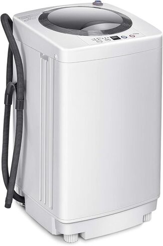 Casart Washing Machine Portable Compact Full-Automatic W/Drain Pump 8 Lbs Cloth Washer and Spinner in Saudi Arabia