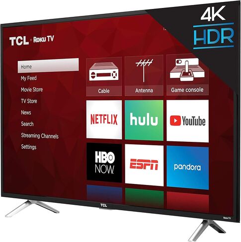 TCL 55S405 55-Inch 4K Ultra HD Roku Smart LED TV (2017 Model) in Kuwait