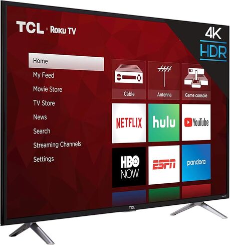 TCL 55S405 55-Inch 4K Ultra HD Roku Smart LED TV (2017 Model) in Kuwait