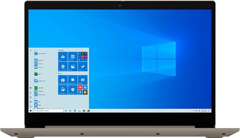 2020 Newest Lenovo IdeaPad 3 15" HD Touch Screen Laptop, Intel 10th Gen Dual-Core i3-1005G1 CPU, 8GB DDR4 RAM, 256GB PCI-e SSD, Webcam, WiFi 5, Bluetooth, Windows 10 S - Almond in Kuwait