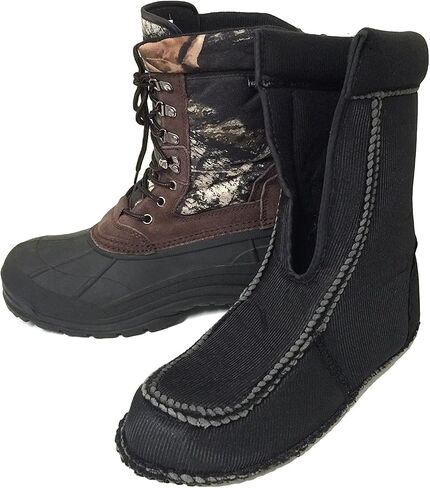 G4U-T A10SB Men's Winter Boots Cold Weather 10" Waterproof Leather & Nylon Thermolite Insulated Snow Hunting Hiking Shoes in Saudi Arabia