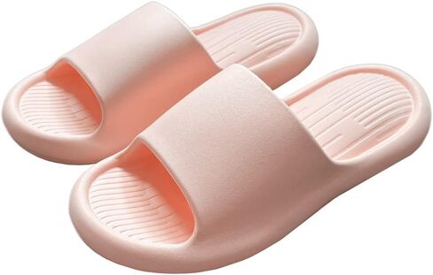Bathroom Non-slip Slippers Home Soft Sole Open Toe Slippers for Men and Women EVA Platform in Saudi Arabia