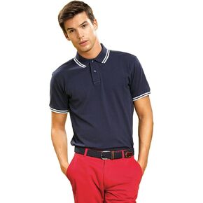 Asquith & Fox Men's classic fit - tipped polo in Saudi Arabia