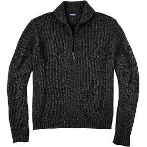 KingSize Men's Big & Tall Shaker Knit Zip-Front Cardigan in Saudi Arabia