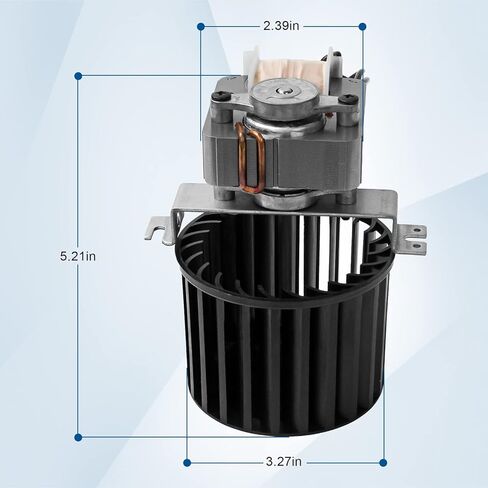 مجموعة منفاخ مروحة بديلة S97009796 لسخانات لمبة الحمام، متوافقة مع Broan 162-E、G、J、K、L、M و164-E、G、J、K、L、M. يستبدل أرقام الأجزاء 97009796، S97009758، S97009796B in Saudi Arabia