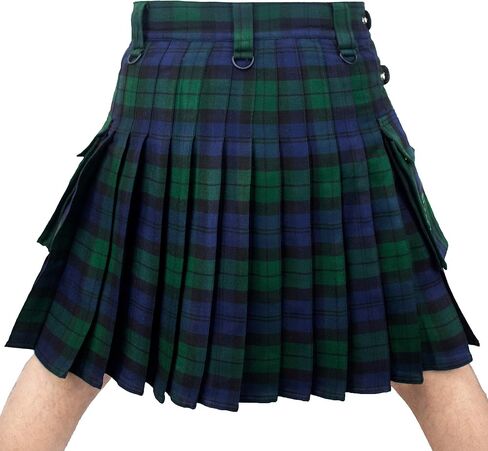 DSS KILTS- Tartan Utility Kilts for Men 13oz Tartan Kilt with Leather Straps and Large Cargo Pockets in Saudi Arabia