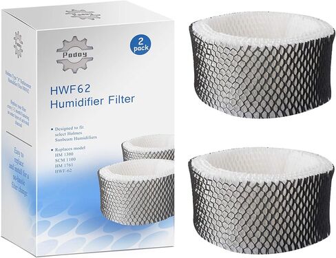 فلتر مرطب Podoy HWF62 متوافق مع هولمز HM1300 SCM1100 HM1761 HWF-62 بديل الفلتر (عبوتان) in Kuwait