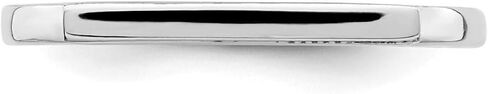 Solid 925 Sterling Silver Bar Ring Band in Kuwait