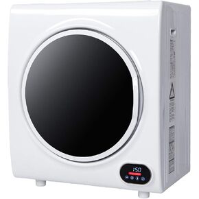 Winado Compact Laundry Dryer 9lbs Capacity, 2.6 cu.ft Portable Clothes Dryer, Front Load Dryer w/LED Control Screen, Stainless Steel Drum for Apartment Home Dorm 110V 1400W in Kuwait