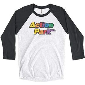 Action Park Triblend Raglan T-Shirt, Defunct, Water Park, Traction Park, Class-Action, Action Point, Alpine Slide in Kuwait