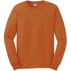 Gildan - Adult Ultra Cotton Long-Sleeve T-Shirt (G2400), Texas Orange, XX-Large in Saudi Arabia