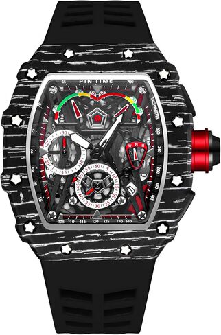 Fashion Mens Watch Hallow Punk Chronograph Sports Wristwatch Luxury Designer Mens Watch in Kuwait